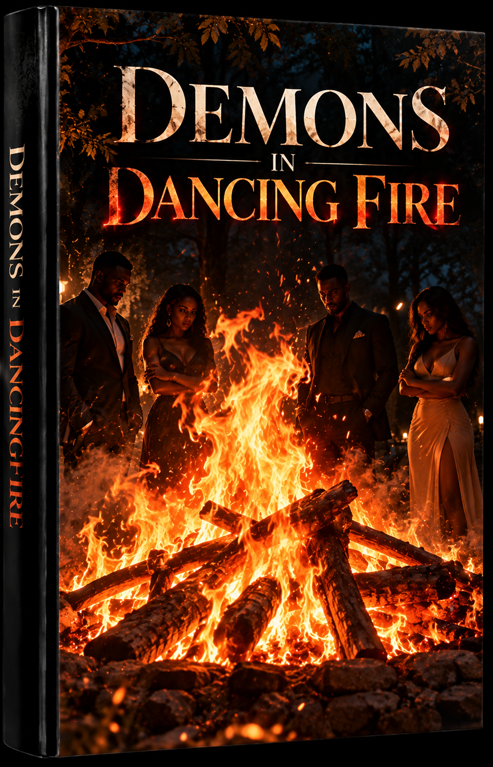DEMONS IN DANCING FIRE